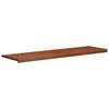 vidaXL Appui de fen&ecirc;tre Bois Brun 140 x 45 x 4,5 cm PVC