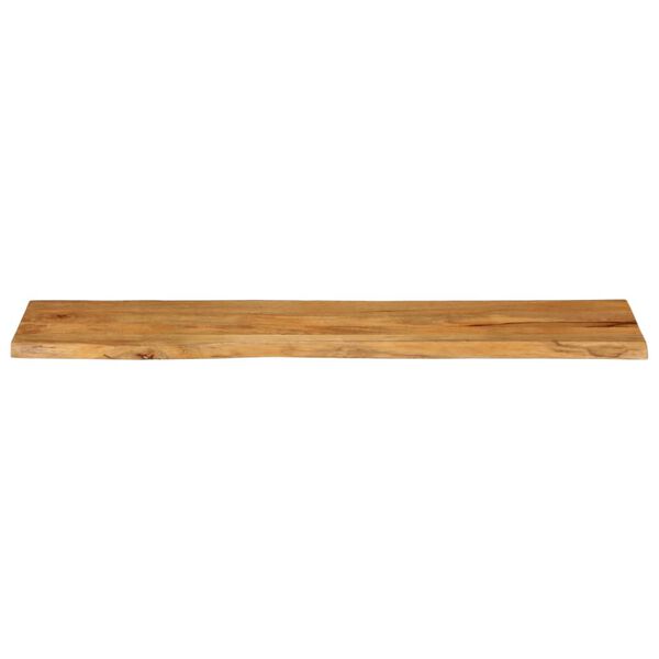 vidaXL Dessus de table 160x40x2,5 cm bord vivant bois massif manguier