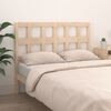 vidaXL T&ecirc;te de lit 125,5x4x100 cm Bois massif de pin