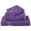vidaXL Serviettes de qualité supérieure SOLUND 10 pcs violet 600 g/m²