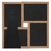 vidaXL Collage de cadres photo pour photo de 4x(10x15 cm) Marron MDF