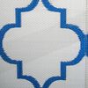 Bo-Camp Tapis d'ext&eacute;rieur Chill mat Casablanca 2,7x2 m L bleu