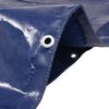 vidaXL B&acirc;che 650 g / m&sup2; 4 x 7 m Bleu