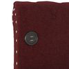 vidaXL Lit avec matelas et USB Rouge bordeaux Tissu 90x200 cm