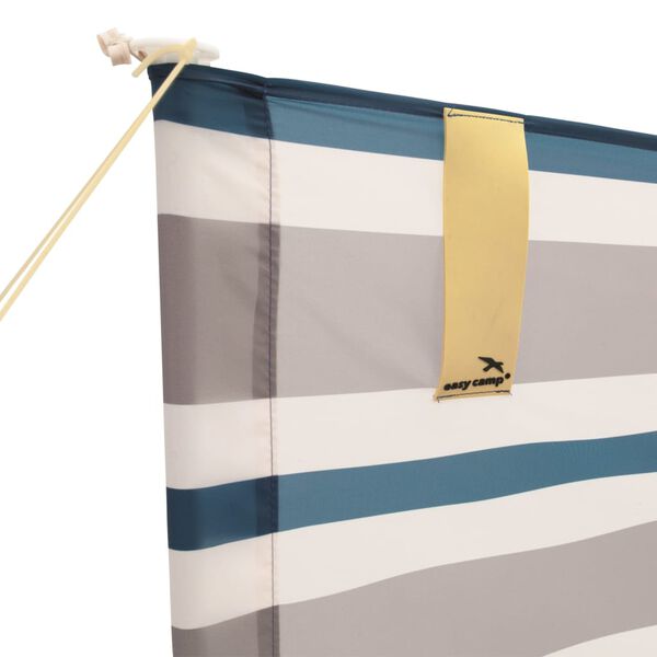 Easy Camp Brise-vent de plage Shore Bleu et sablonneux