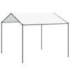 vidaXL Pavillon 4 x 4 x 2,6 m Blanc Acier et Polyester 180 gsm