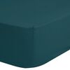 Good Morning Drap-housse Jersey 160/180x200 cm Bleu p&eacute;trole