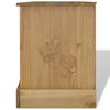 vidaXL Meuble TV Gamme Corona pin mexicain 120x40x52 cm