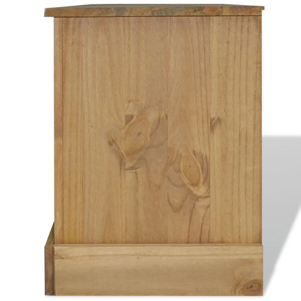 vidaXL Meuble TV Gamme Corona pin mexicain 120x40x52 cm