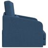 vidaXL Canap&eacute;-Lit 60cm Bleu tissu