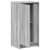 vidaXL Buffet avec LED sonoma gris 42,5x34x85 cm bois d'ing&eacute;nierie