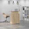 vidaXL Bureau de r&eacute;ception Ch&ecirc;ne Sonoma 100x40x104 cm Bois d'ing&eacute;nierie