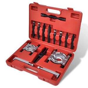vidaXL Ensemble d'extracteur de roulement 14 pcs