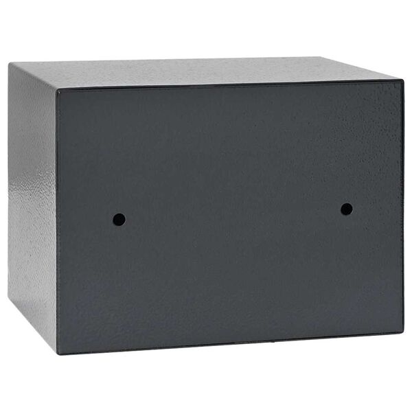 vidaXL Coffre-fort num&eacute;rique Gris fonc&eacute; 23 x 17 x 17 cm Acier