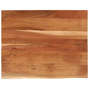 vidaXL Dessus de table 90x80x2,5 cm rectangulaire bois massif d'acacia