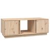 vidaXL Table basse 110x50x40 cm Bois massif de pin