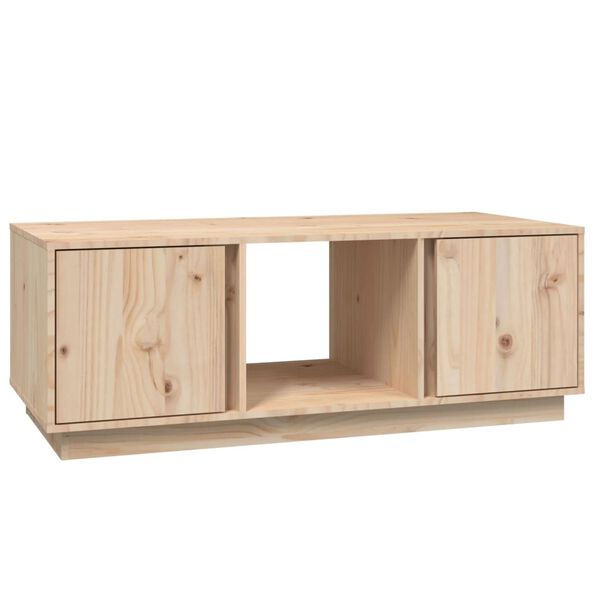 vidaXL Table basse 110x50x40 cm Bois massif de pin