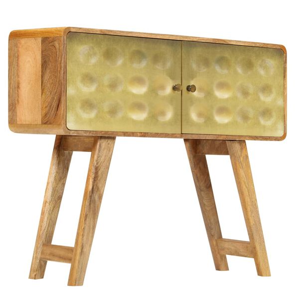 vidaXL Buffet Bois de manguier massif 90x30x77 cm