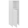 vidaXL Ensemble de meubles de bain 3pcs Blanc brillant Bois ing&eacute;nierie
