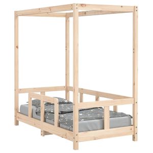 vidaXL Cadre de lit pour enfant 70x140 cm bois de pin massif
