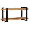 vidaXL &Eacute;tag&egrave;re murale 90x33x45 cm bois massif d'acacia