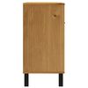 vidaXL Buffet FLAM 80x40x80 cm bois massif de pin