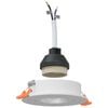 vidaXL Projecteur 6 pc Blanc 9 x 9 x 2 cm Aluminium