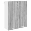 vidaXL Armoire suspendue Gris Sonoma 80 x 31 x 100 cm