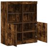 vidaXL Buffet ch&ecirc;ne fum&eacute; 81x37x100 cm bois d'ing&eacute;nierie