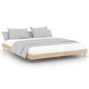 vidaXL Cadre de lit sans matelas ch&ecirc;ne sonoma 180x200 cm