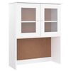 vidaXL Buffet ALTA blanc 77x35x165 cm bois massif de pin