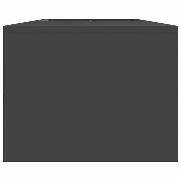 vidaXL Braise Noir 160 x 45 x 35 cm Acier