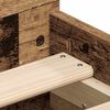 vidaXL Cadre de lit sans matelas vieux bois 90x200 cm bois ing&eacute;nierie