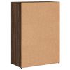 vidaXL Buffet ch&ecirc;ne marron 60x30x84 cm bois d'ing&eacute;nierie
