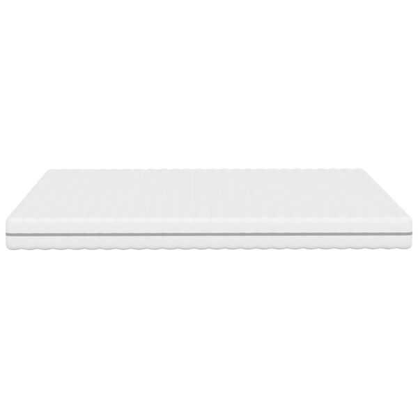 vidaXL Matelas en mousse moyennement doux 180x200 cm
