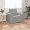 vidaXL Canap&eacute;-Lit Gris clair 98 x 71 x 83 cm Velours