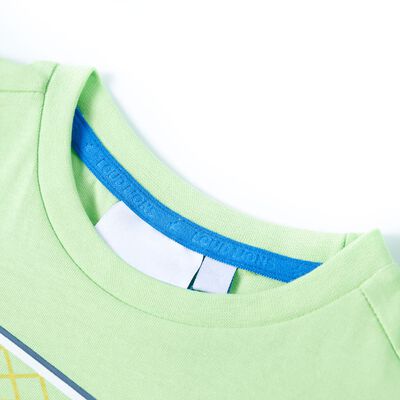 T-shirt pour enfants vert citron 140