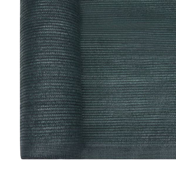 vidaXL Filet brise-vue PEHD 2 x 25 m Vert