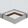 vidaXL Matelas Blanc 90 x 200 cm Tissu jacquard