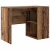 vidaXL Bureau d'angle avec tiroir Bois ancien 102 x 88 x 75 cm