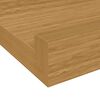 vidaXL &Eacute;tag&egrave;re Murale 4 pcs Beige 100 x 9 x 3 cm Bois d'ing&eacute;nierie