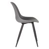 LABEL51 Chaises &agrave; manger lot de 2 Monza 46x54x88 cm anthracite