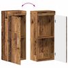 vidaXL Ensemble de mobilier de salle de bain TULUM Bois ancien