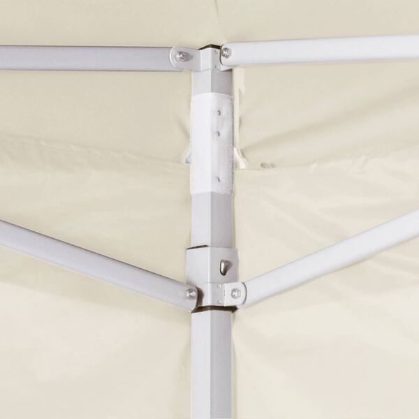 vidaXL Tente de f&ecirc;te Cr&egrave;me 200 x 200 x 315 cm Tissu Oxford