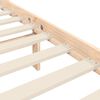 vidaXL Cadre de lit sans matelas 160x200 cm bois massif de pin
