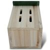 Set de 4 maisons pour paillons 14 x 15 x 22 cm
