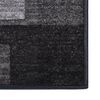 vidaXL Tapis de couloir antid&eacute;rapant Anthracite 100x250 cm