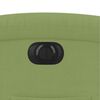 vidaXL Fauteuil inclinable &eacute;lectrique vert clair velours