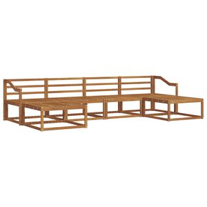 vidaXL Ensemble de canap&eacute;s d'ext&eacute;rieur 6 pcs Naturel