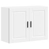 vidaXL Armoire murale de cuisine Porto blanc bois d'ing&eacute;nierie